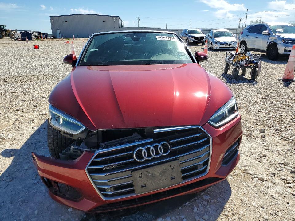 48017256 :رقم المزاد ، WAUYNGF57JN013006 vin ، 2018 Audi A5 مزاد بيع