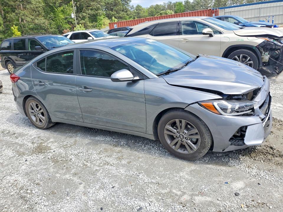 Продаж на аукціоні авто 2018 Hyundai Elantra, vin: KMHD84LF3JU534505, номер лоту: 51442216