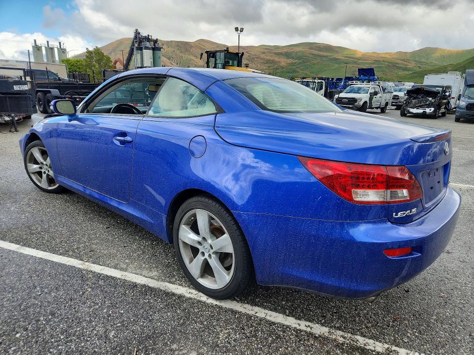 50851326 :رقم المزاد ، JTHFF2C23A2501857 vin ، 2010 Lexus Is مزاد بيع