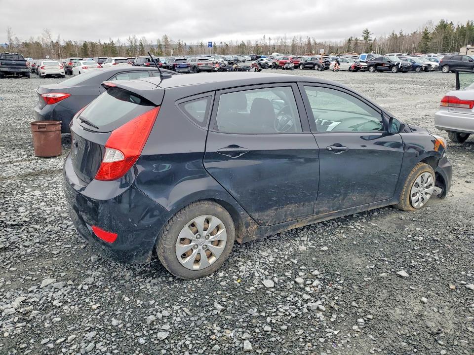 49877166 :رقم المزاد ، KMHCT5AE8GU296475 vin ، 2016 Hyundai Accent L 5dr مزاد بيع