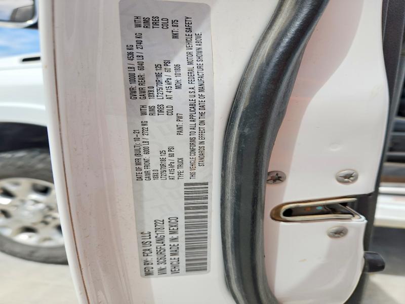 Продажа на аукционе авто 2022 Ram 2500, vin: 3C6UR5FL4NG178722, номер лота: 47931576
