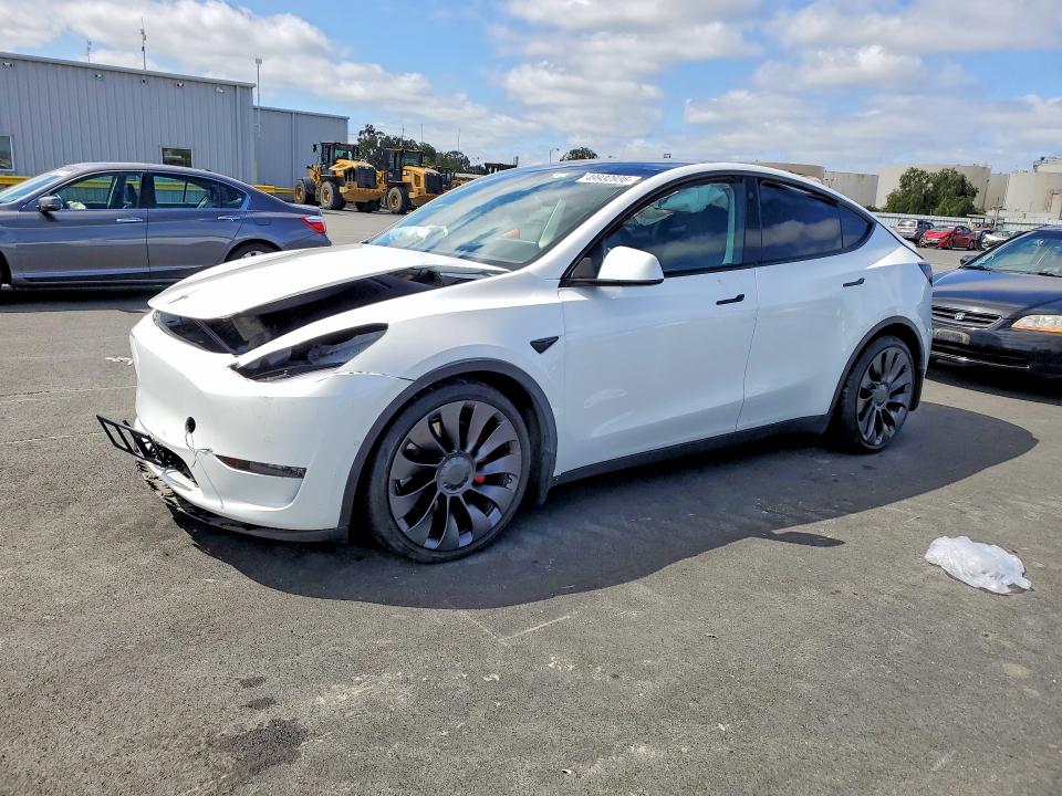 Aukcja sprzedaży 2021 Tesla Model Y, vin: 5YJYGDEF6MF124512, numer aukcji: 49932936