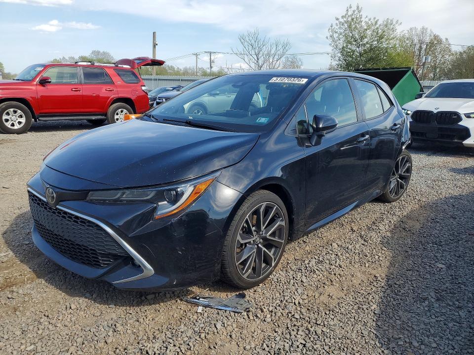 51070326 :رقم المزاد ، JTNK4RBE6K3002634 vin ، 2019 Toyota Corolla Hatchback مزاد بيع