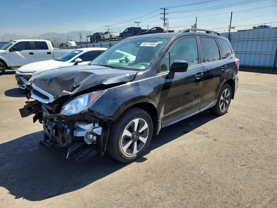 48717866 :رقم المزاد ، JF2SJAECXJH471737 vin ، 2018 Subaru Forester مزاد بيع