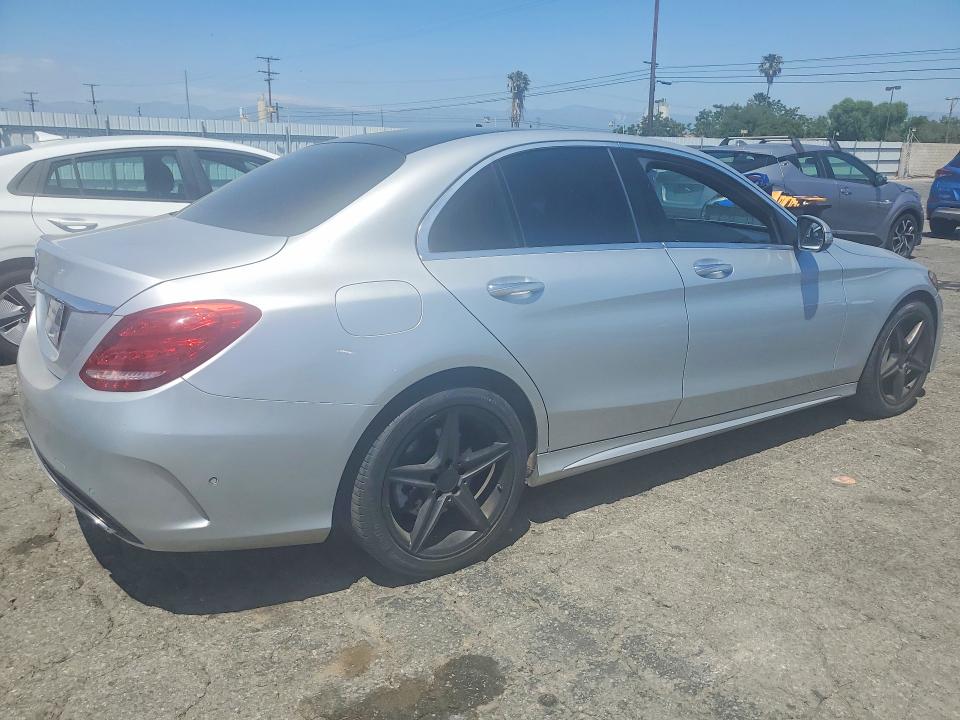 51002246 :رقم المزاد ، 55SWF6GB6FU005294 vin ، 2015 Mercedes-benz C مزاد بيع