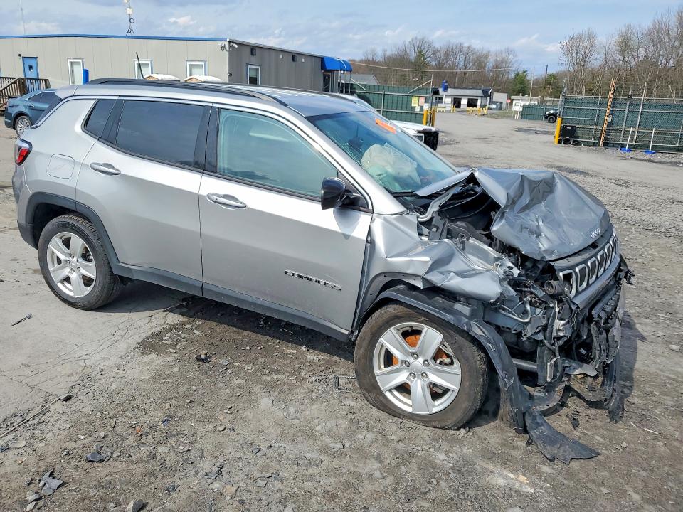 2022 Jeep Compass მანქანა იყიდება აუქციონზე, vin: 3C4NJDBB9NT143788, აუქციონის ნომერი: 50107746