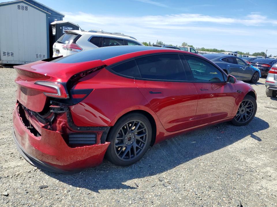 Продажа на аукционе авто 2024 Tesla Model 3, vin: 5YJ3E1EA0RF730060, номер лота: 49513506