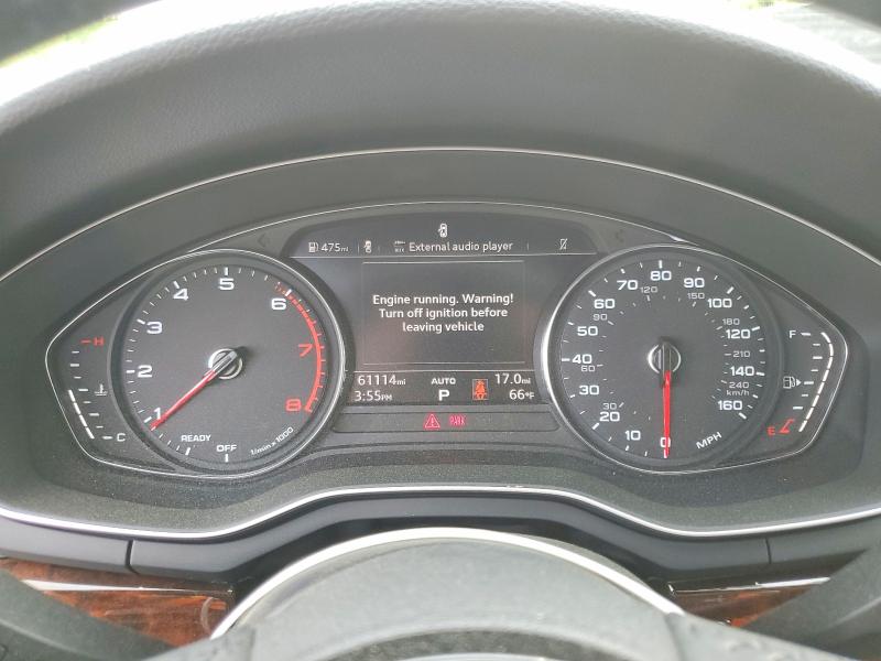 Продажа на аукционе авто 2018 Audi A5, vin: WAUENDF55JA078350, номер лота: 48148436