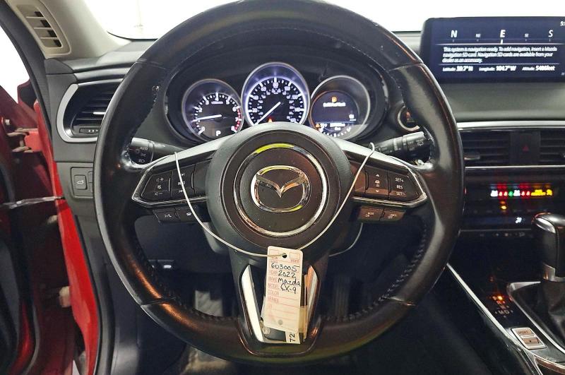 Aukcja sprzedaży 2022 Mazda Cx-9, vin: JM3TCBCYXN0603005, numer aukcji: 50279156