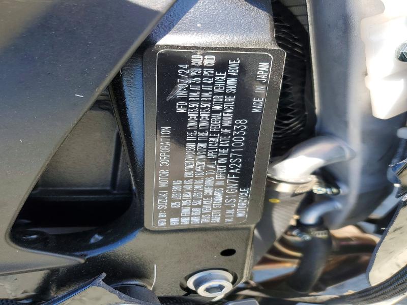 Продаж на аукціоні авто 2025 Suzuki Gsx-r600, vin: JS1GN7FA2S7100338, номер лоту: 50114966
