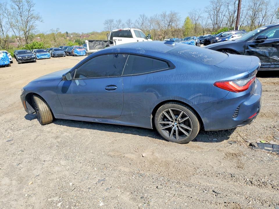 2021 Bmw 430xi მანქანა იყიდება აუქციონზე, vin: WBA73AP00MCF70974, აუქციონის ნომერი: 48787566