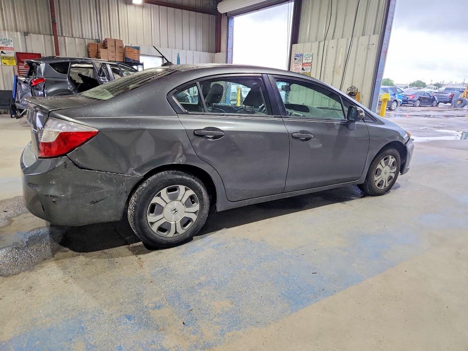 2012 Honda Civic მანქანა იყიდება აუქციონზე, vin: JHMFB4F36CS005885, აუქციონის ნომერი: 51966916