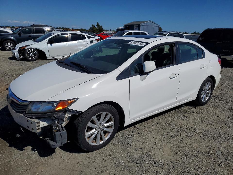 51003016 :رقم المزاد ، 19XFB2F81CE318749 vin ، 2012 Honda Civic مزاد بيع