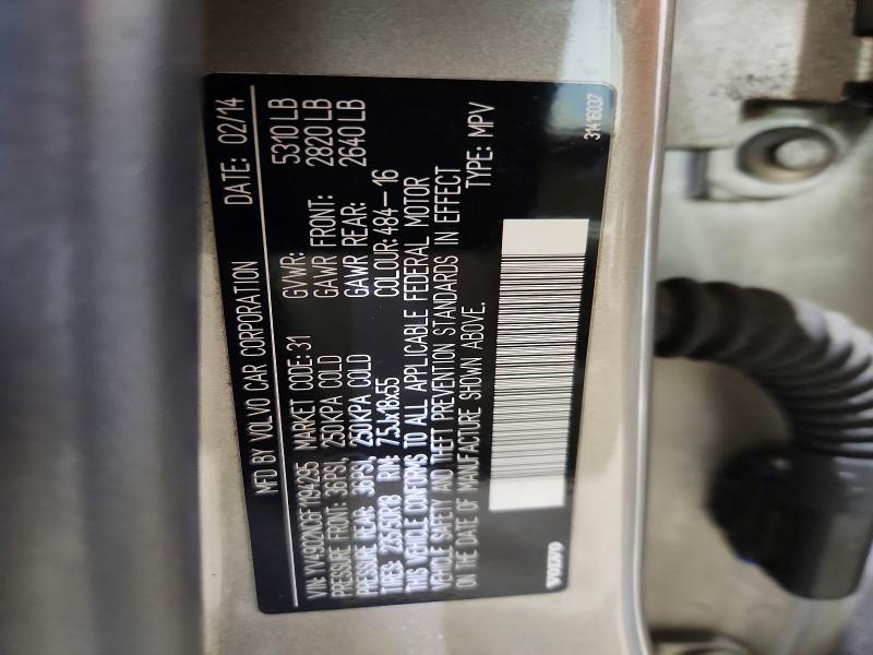 48770016 :رقم المزاد ، YV4902NC6F1194295 vin ، 2015 Volvo Xc70 مزاد بيع