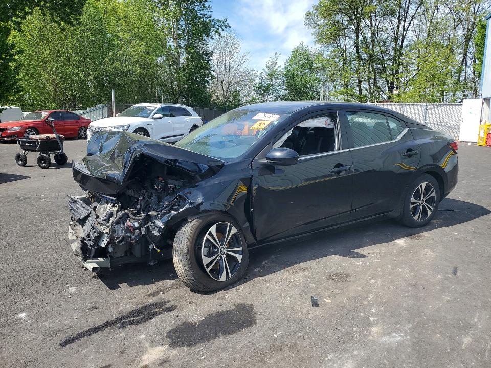 2021 Nissan Sentra მანქანა იყიდება აუქციონზე, vin: 3N1AB8CV6MY297097, აუქციონის ნომერი: 56515816