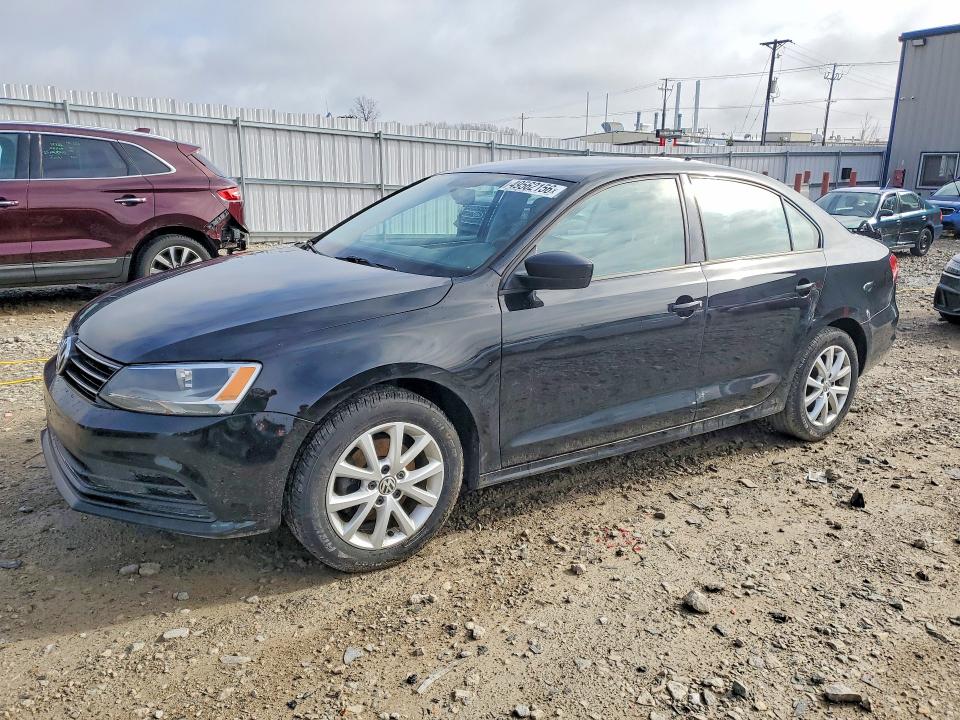 49562156 :رقم المزاد ، 3VWD17AJXFM355453 vin ، 2015 Volkswagen Jetta مزاد بيع
