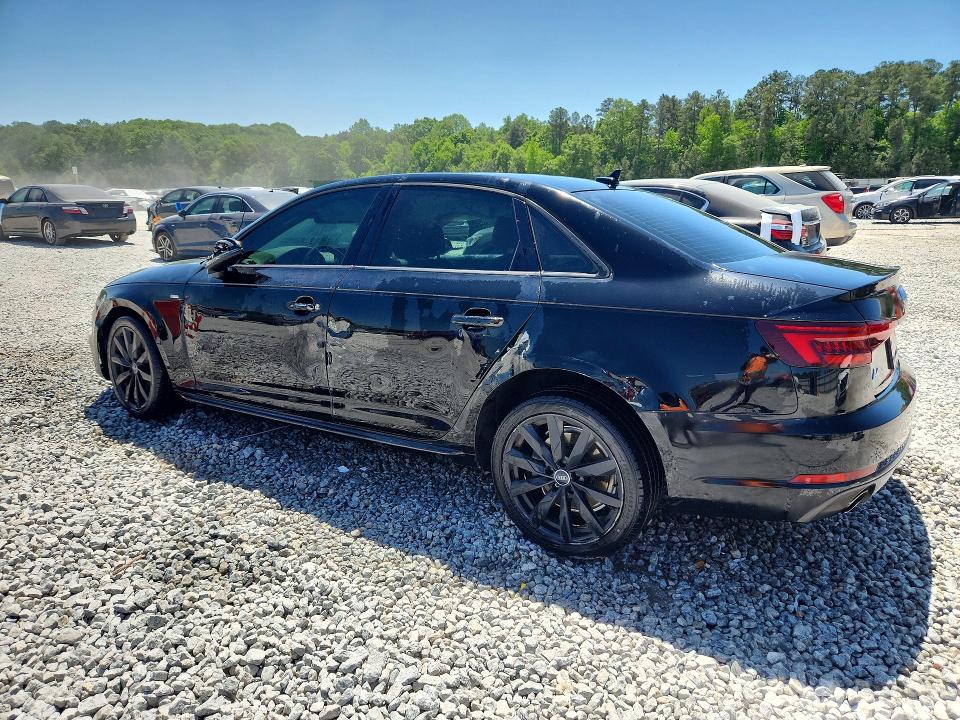 2018 Audi A4 მანქანა იყიდება აუქციონზე, vin: WAUKMAF49JN000738, აუქციონის ნომერი: 50436206