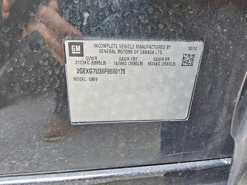 47394516 :رقم المزاد ، 2GEXG7U36F9500175 vin ، 2015 Cadillac Xts مزاد بيع