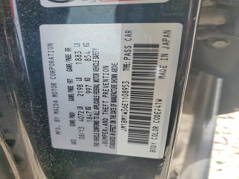 Продаж на аукціоні авто 2014 Mazda 3, vin: JM1BM1W36E1108953, номер лоту: 48772876