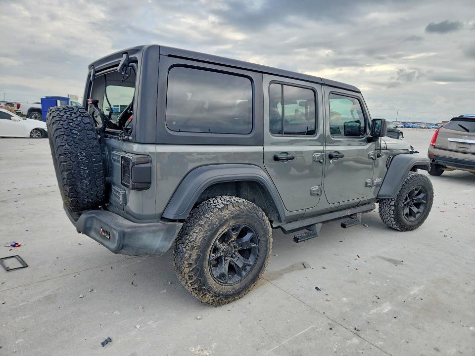50056336 :رقم المزاد ، 1C4HJXDNXJW289238 vin ، 2018 Jeep Wrangler Unlimited مزاد بيع