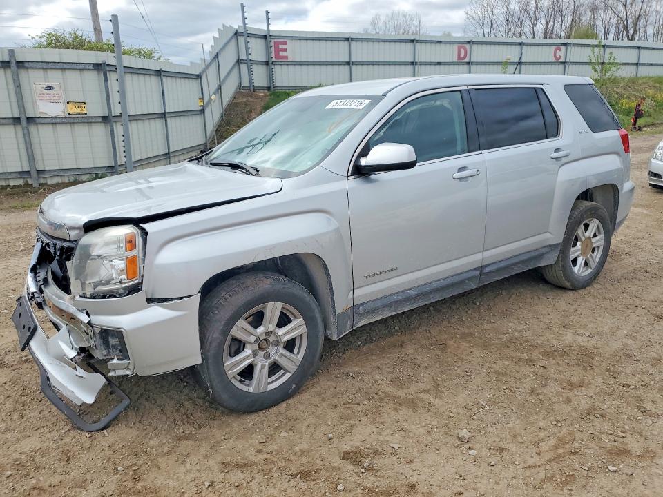 Auction sale of the 2016 Gmc Terrain, vin: 2GKALMEK7G6268028, lot number: 51332216