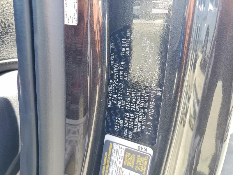 49927576 :رقم المزاد ، KNDNB4H38P6204428 vin ، 2023 Kia Carnival مزاد بيع
