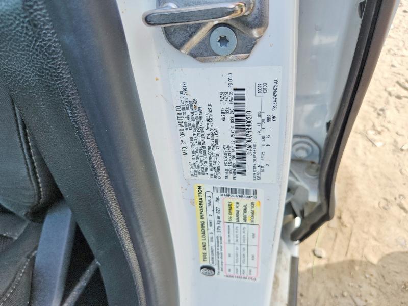 Aukcja sprzedaży 2017 Ford Fusion, vin: 3FA6P0LU7HR400210, numer aukcji: 49629306