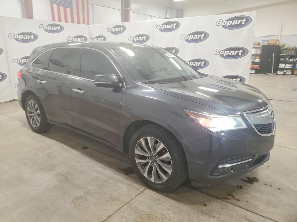 Продажа на аукционе авто 2016 Acura Mdx, vin: 5FRYD4H46GB038705, номер лота: 49919386