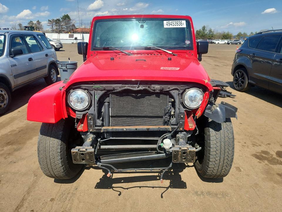 Продажа на аукционе авто 2017 Jeep Wrangler Unlimited, vin: 1C4HJWEGXHL636797, номер лота: 49453936