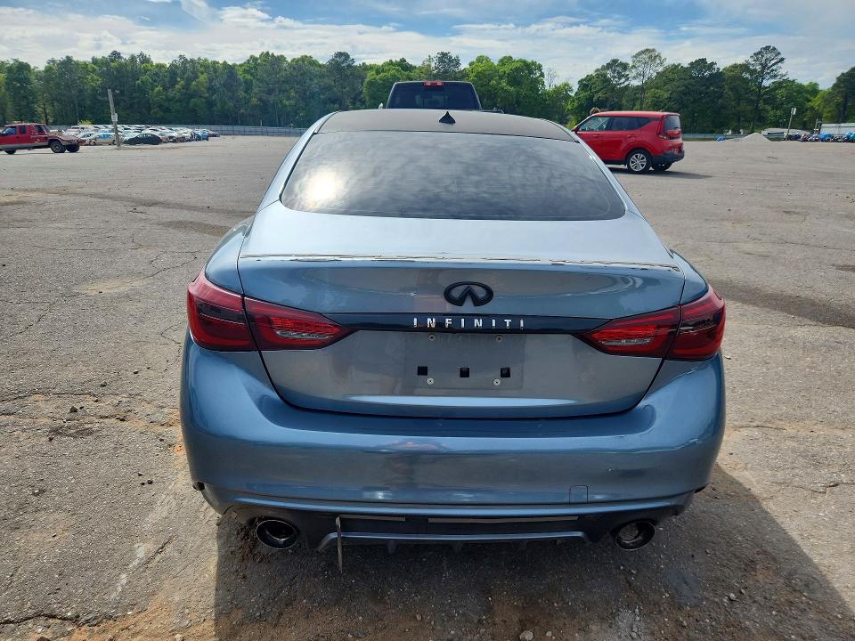 48813586 :رقم المزاد ، JN1EV7AP0JM357526 vin ، 2018 Infiniti Q50 مزاد بيع