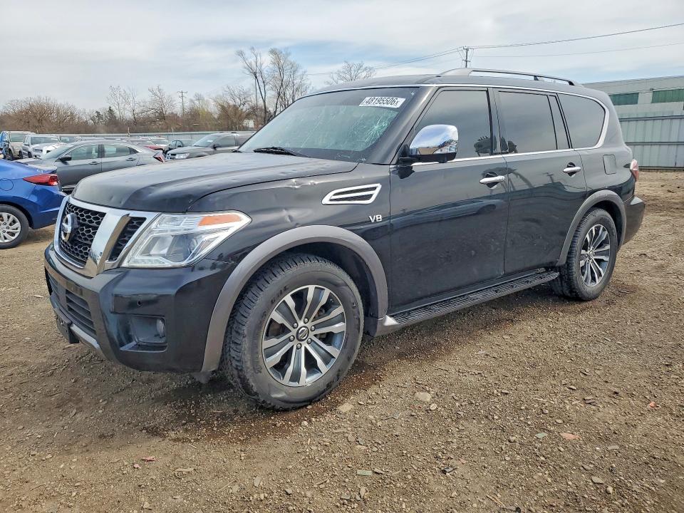 2020 Nissan Armada მანქანა იყიდება აუქციონზე, vin: JN8AY2ND1LX015675, აუქციონის ნომერი: 48195506