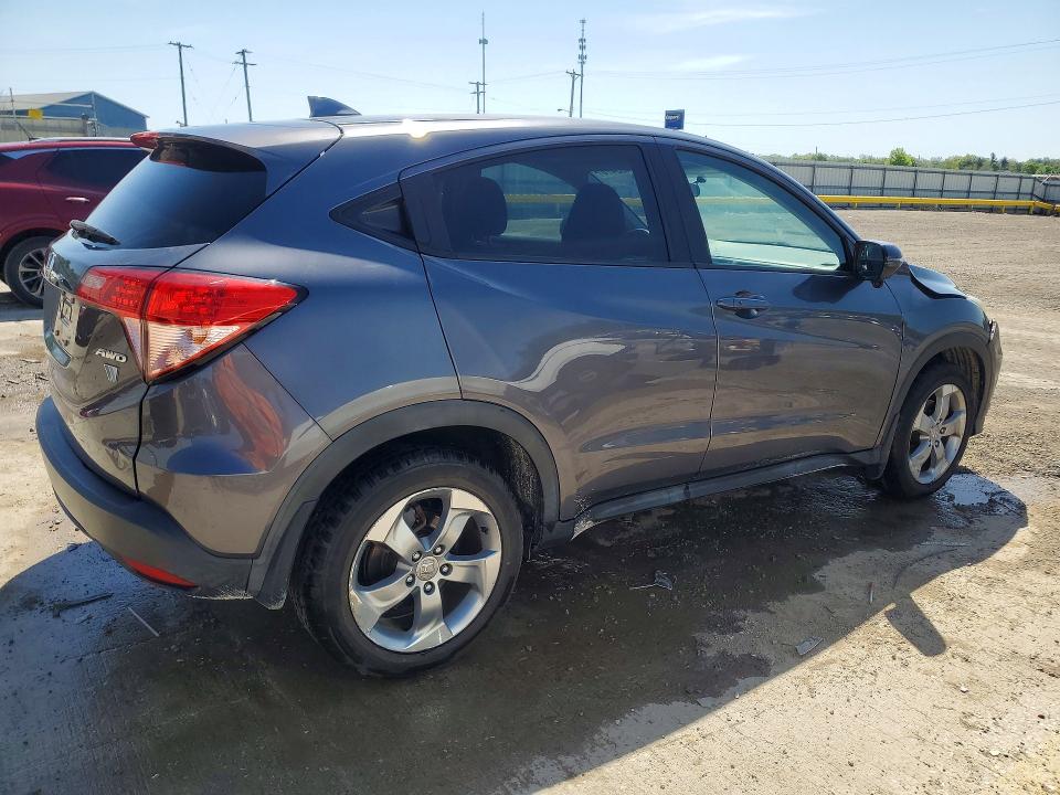 2017 Honda Hr-v მანქანა იყიდება აუქციონზე, vin: 3CZRU6H55HM700937, აუქციონის ნომერი: 50465476