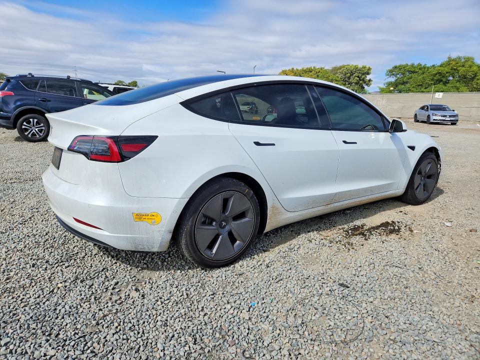 Продаж на аукціоні авто 2022 Tesla Model 3, vin: 5YJ3E1EA1NF210525, номер лоту: 50753186