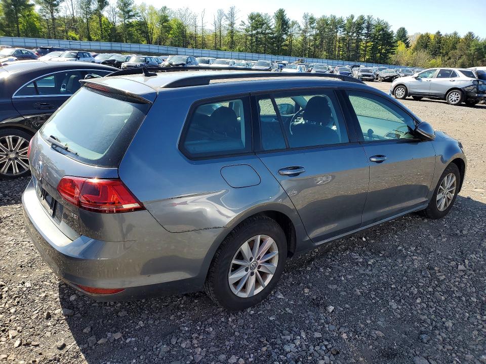 2017 Volkswagen Golf Sportwagen მანქანა იყიდება აუქციონზე, vin: 3VWA17AU8HM501400, აუქციონის ნომერი: 50634196