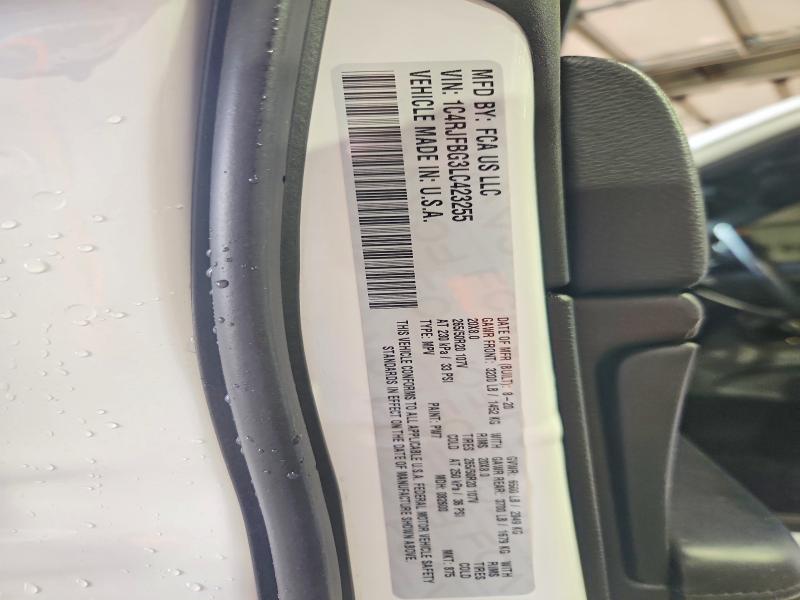Продажа на аукционе авто 2020 Jeep Grand Cherokee, vin: 1C4RJFBG3LC423255, номер лота: 47804736