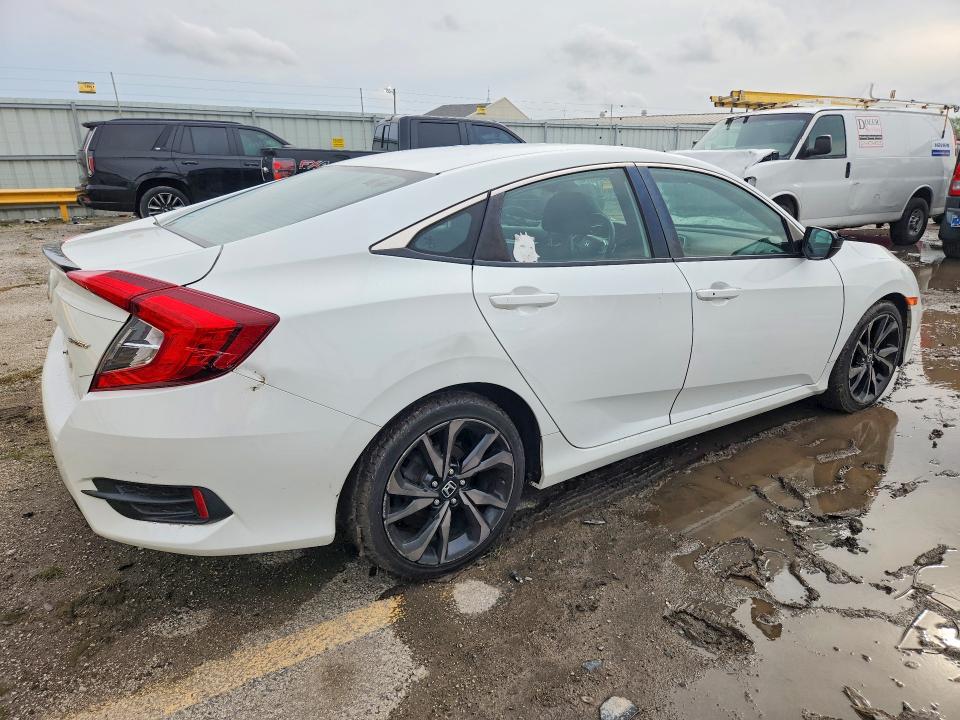 49965176 :رقم المزاد ، 2HGFC2F83LH503629 vin ، 2020 Honda Civic مزاد بيع