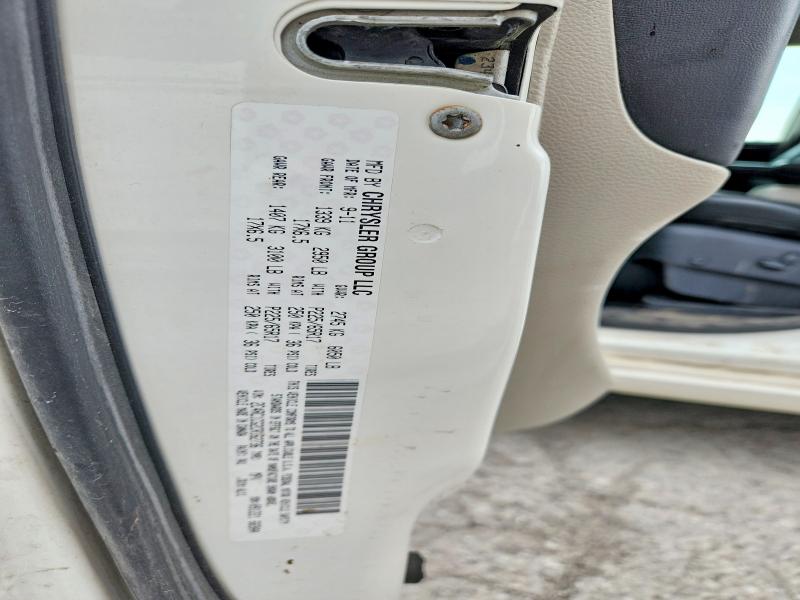 2012 Chrysler Town & Country მანქანა იყიდება აუქციონზე, vin: 2C4RC1CG2CR162736, აუქციონის ნომერი: 51348986
