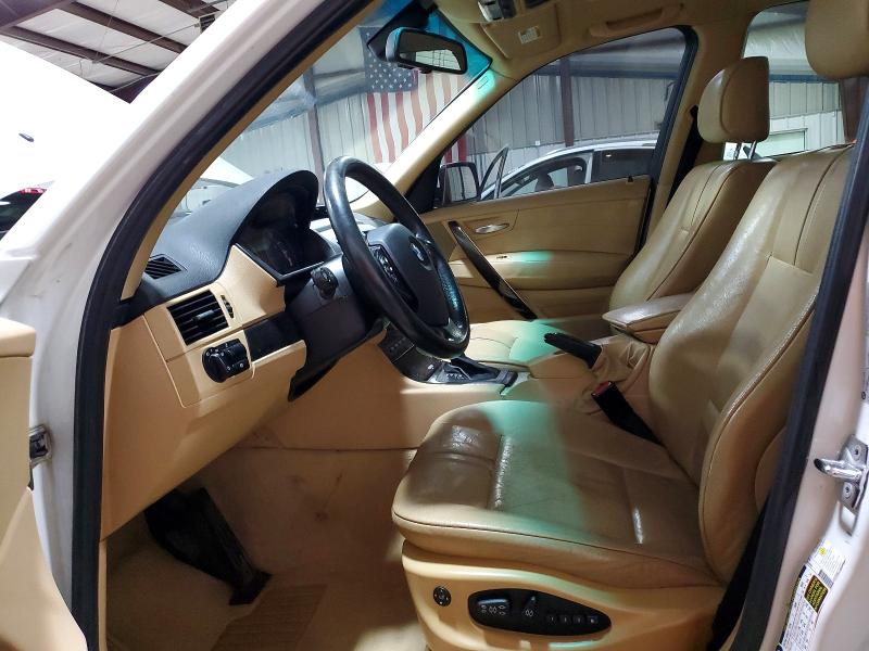 2007 Bmw X3 მანქანა იყიდება აუქციონზე, vin: WBXPC93497WJ00150, აუქციონის ნომერი: 51763376