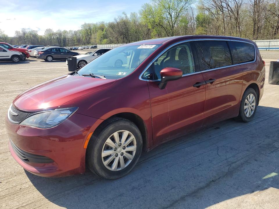 2020 Chrysler Voyager მანქანა იყიდება აუქციონზე, vin: 2C4RC1AG7LR129976, აუქციონის ნომერი: 50314776