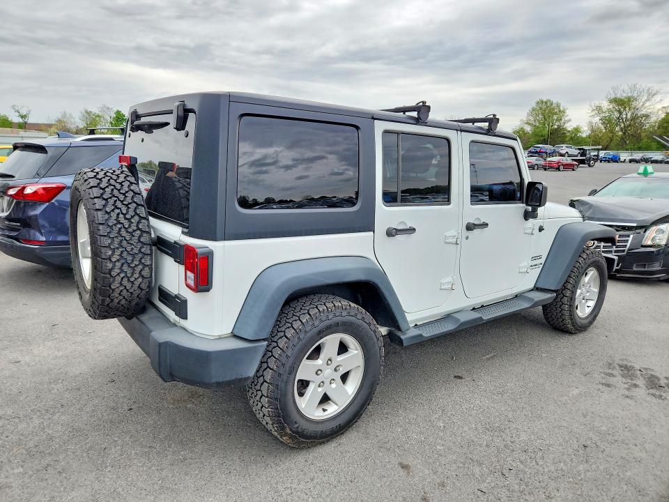 Продажа на аукционе авто 2016 Jeep Wrangler Unlimited, vin: 1C4BJWDG0GL106537, номер лота: 50509466