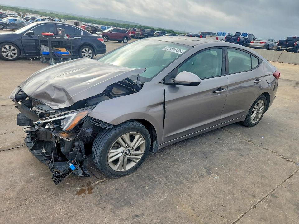 Auction sale of the 2020 Hyundai Elantra, vin: KMHD84LF0LU073704, lot number: 49490126