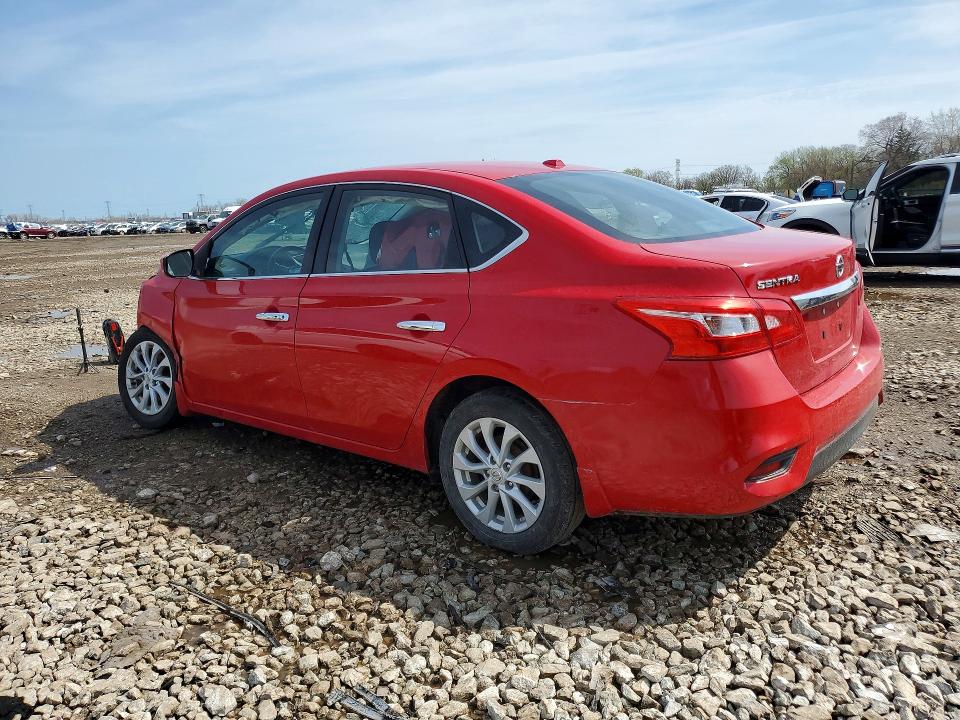 48870216 :رقم المزاد ، 3N1AB7AP9JY213459 vin ، 2018 Nissan Sentra مزاد بيع