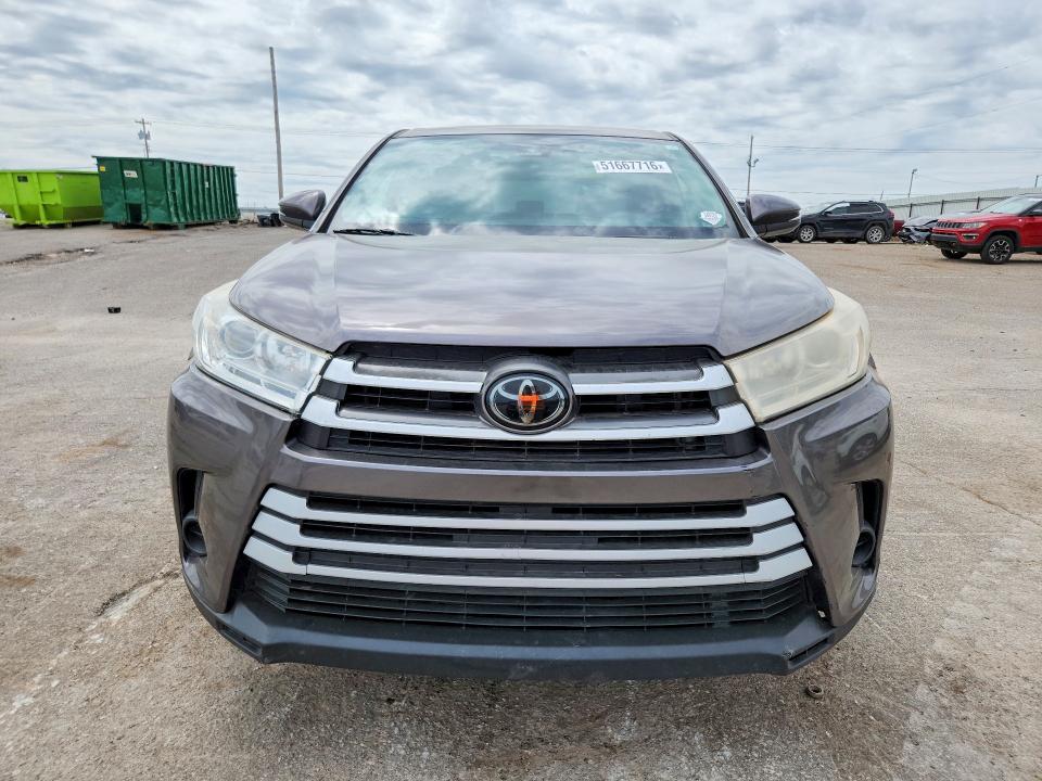 Продажа на аукционе авто 2018 Toyota Highlander, vin: 5TDZARFH3JS034471, номер лота: 51667716