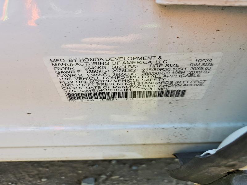 Продаж на аукціоні авто 2025 Acura Mdx, vin: 5J8YE1H41SL014154, номер лоту: 51161746