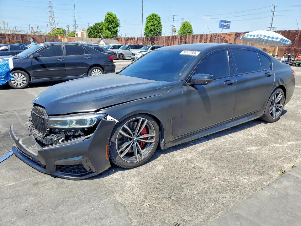 2020 Bmw 750 მანქანა იყიდება აუქციონზე, vin: WBA7U2C00LGJ59765, აუქციონის ნომერი: 50522886
