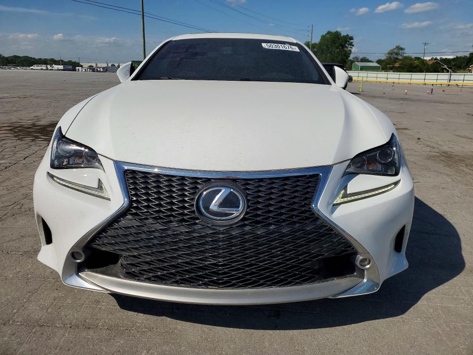 50301676 :رقم المزاد ، JTHHE5BC0F5007579 vin ، 2015 Lexus Rc مزاد بيع