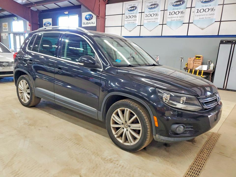2012 Volkswagen Tiguan მანქანა იყიდება აუქციონზე, vin: WVGBV7AX4CW525445, აუქციონის ნომერი: 51279276