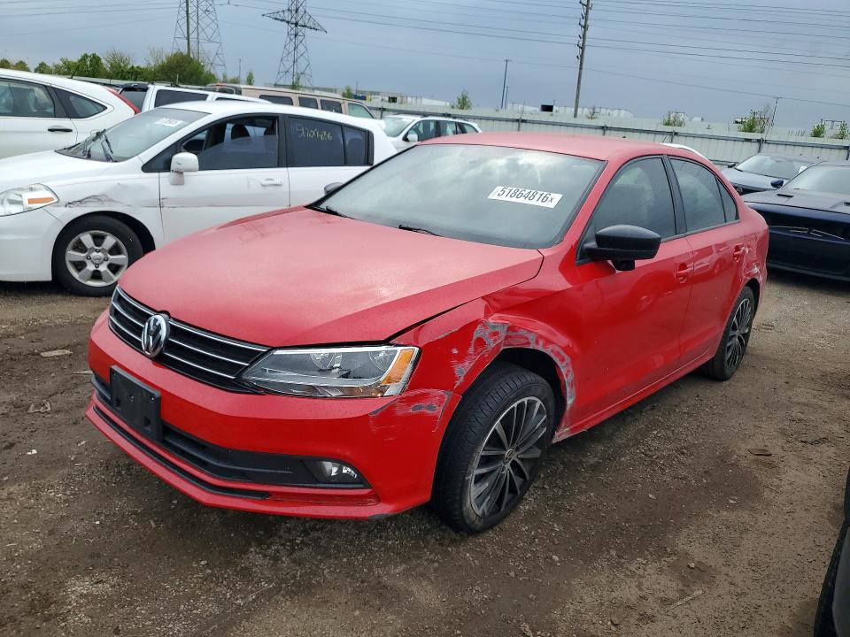 Aukcja sprzedaży 2016 Volkswagen Jetta, vin: 3VWD17AJ7GM295522, numer aukcji: 51864816