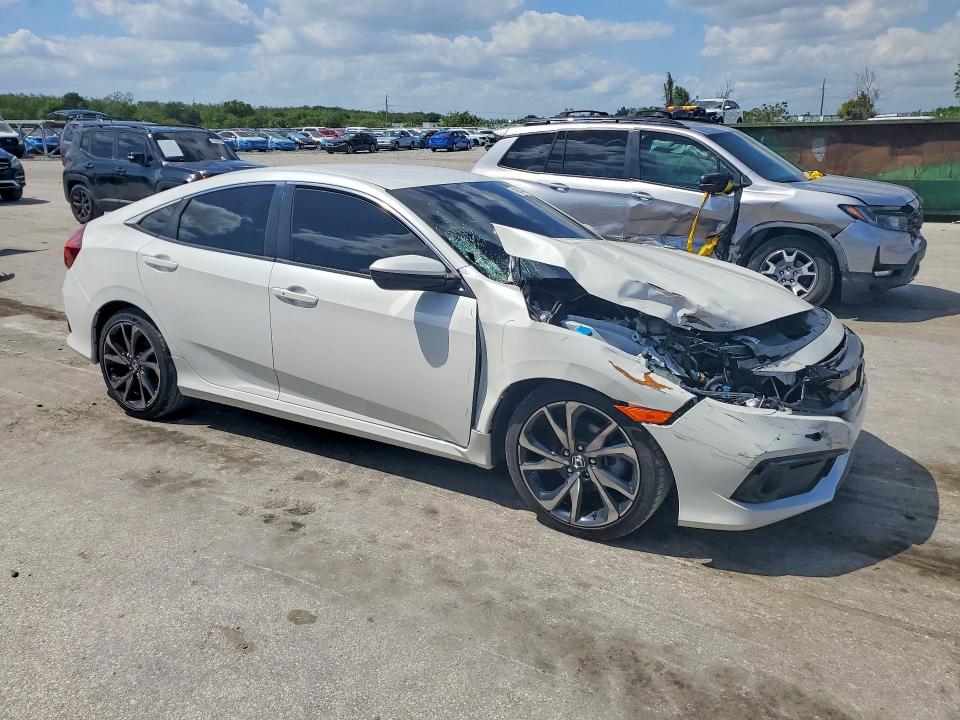 2021 Honda Civic მანქანა იყიდება აუქციონზე, vin: 2HGFC2F80MH508580, აუქციონის ნომერი: 49814476