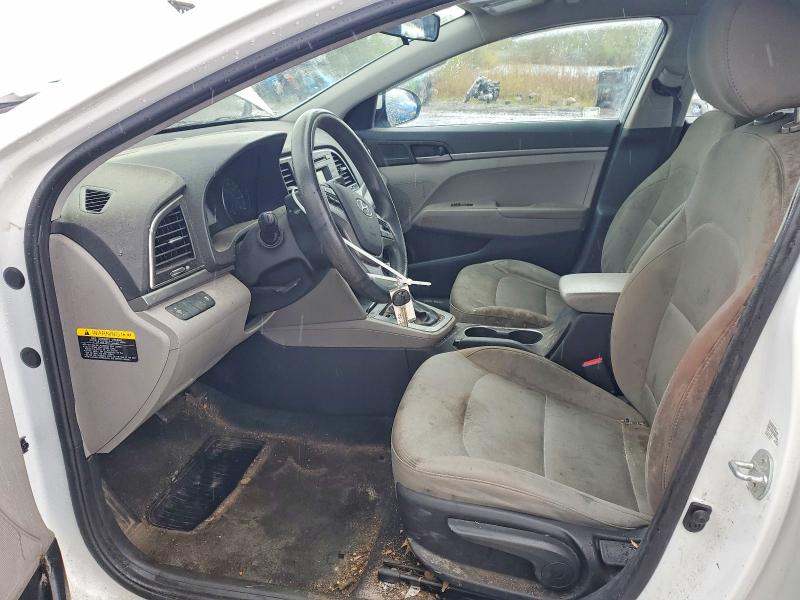 51951786 :رقم المزاد ، 5NPD74LFXHH193616 vin ، 2017 Hyundai Elantra مزاد بيع